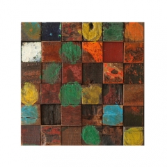3D Wood Mosaic