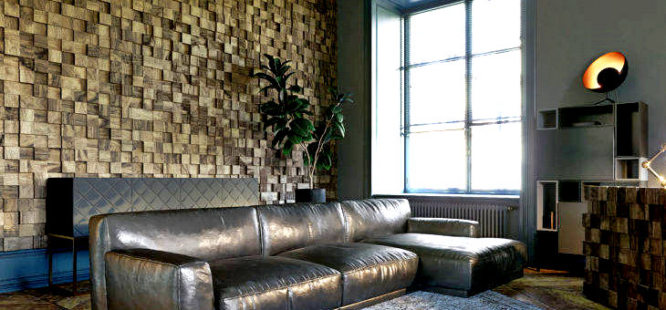 "We really love the wood wall cladding, we feel happy to live with those real wood in our house, we are relaxed in this area"