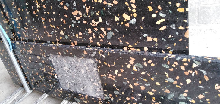 Terrazzo customized countertop
